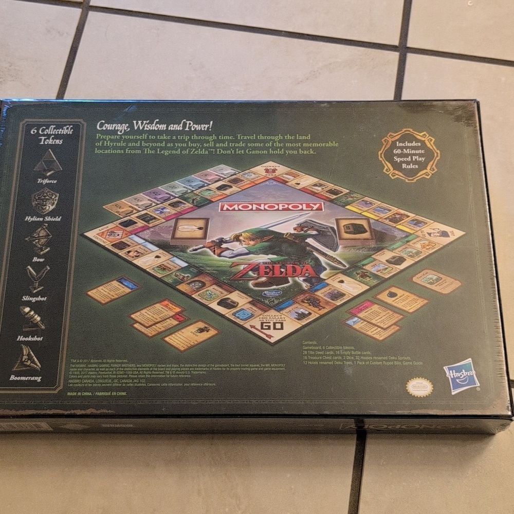 NEW Monopoly The Legend Of Zelda Collectors Edition - Picture 4 of 7